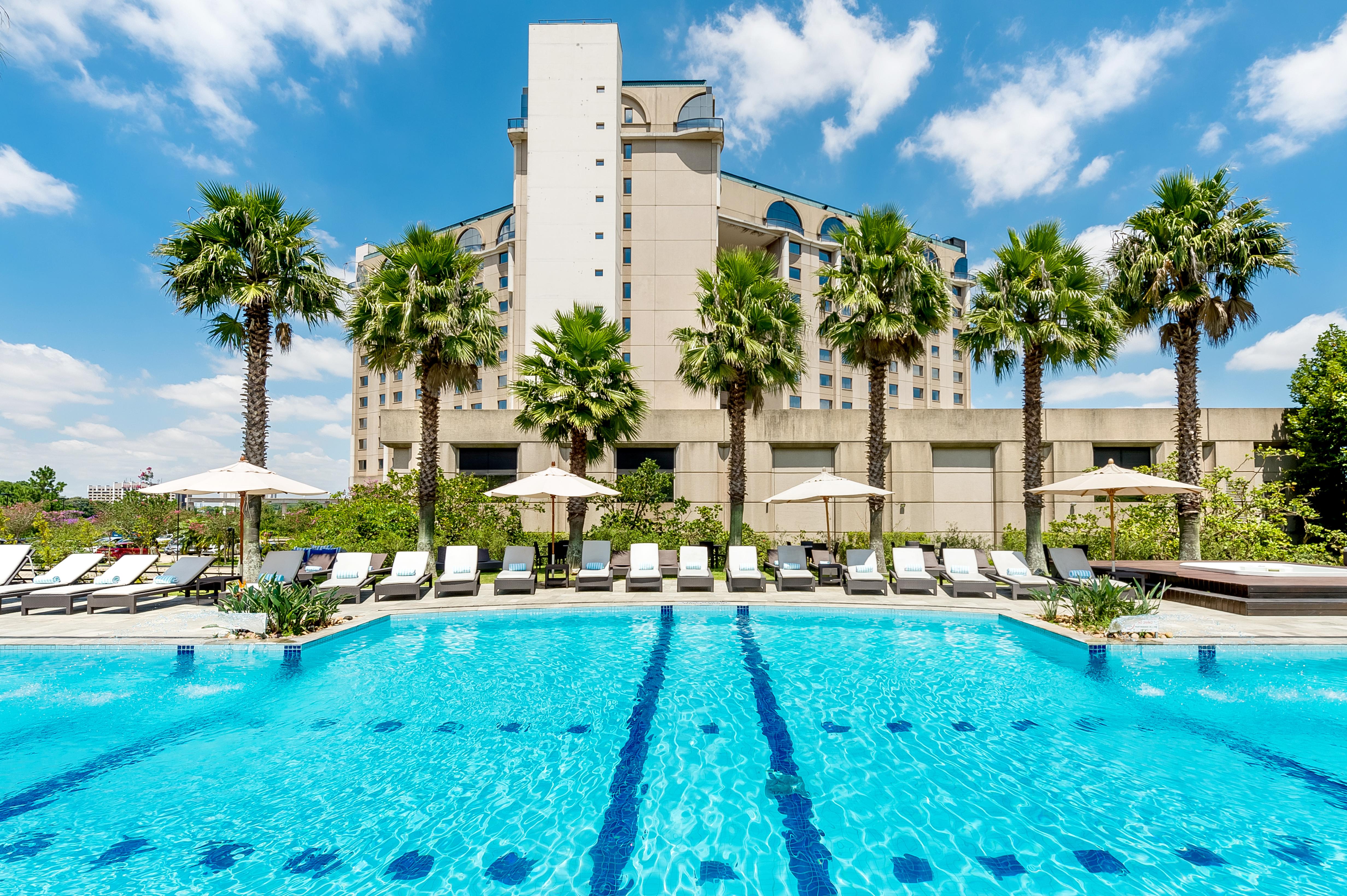 Pullman Sao Paulo Guarulhos Airport Hotel Екстериор снимка The swimming pool at the hotel